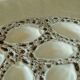 Vintage Vallauris Fat Lava ceramic oyster plate dish