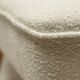 Vintage cocktail chair beige boucle expo 58