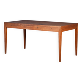Vintage Teak Desk by Severin Hansen for Haslev Møbelfabrik, Denmark, 1950s