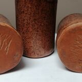 Set of 3 pots signed sirkka 78