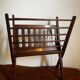 Magazine rack by Cees Braakman in varnished beech, circa 1960