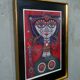 Max Walter Svanberg, 1980s, Hand signed print, Framed