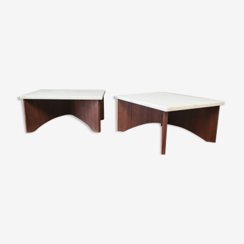 Pair of coffee tables / sofa ends