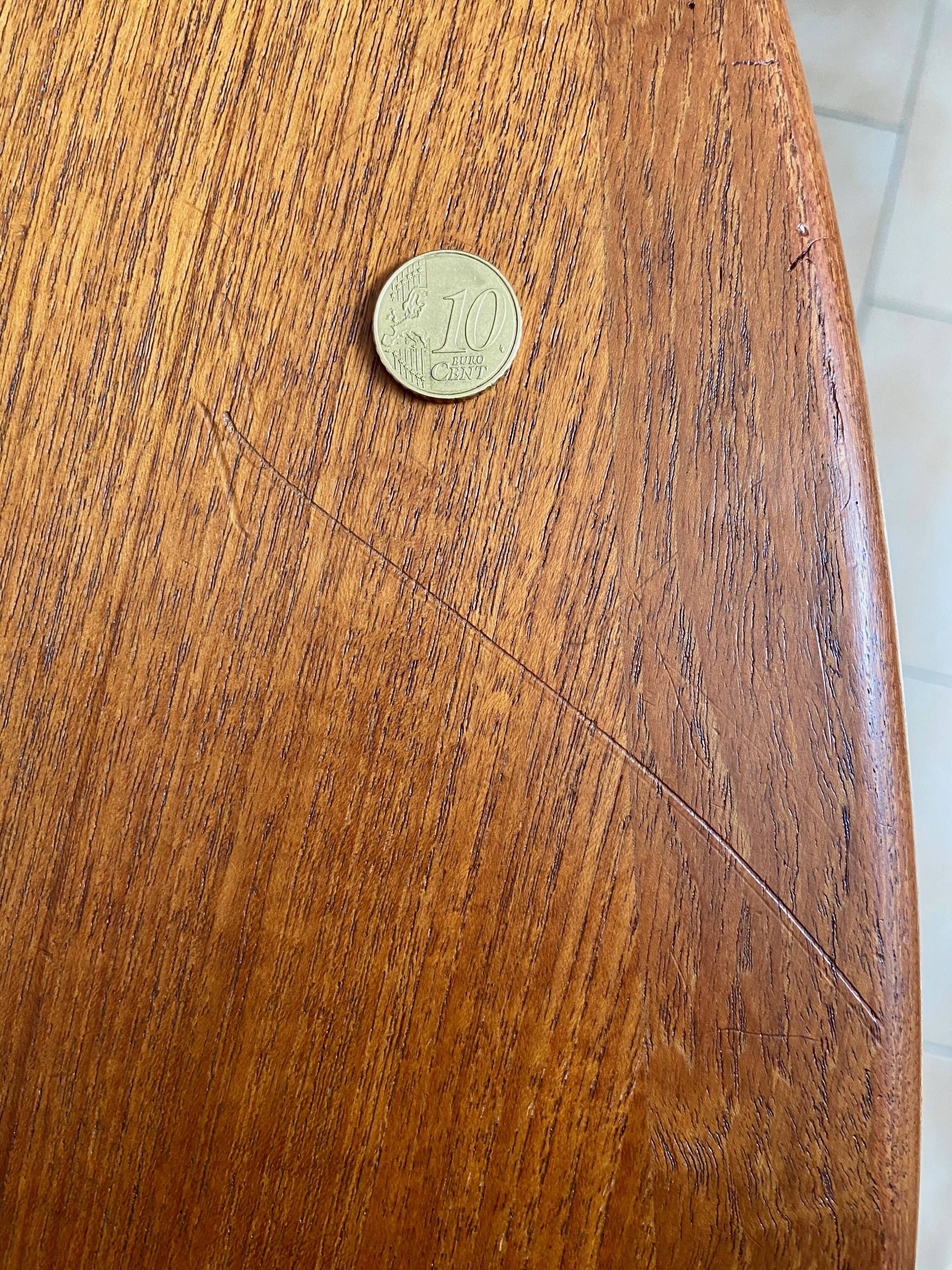 Danish teak-VV dining table Møbler Spøttrup -Vintage 1960s