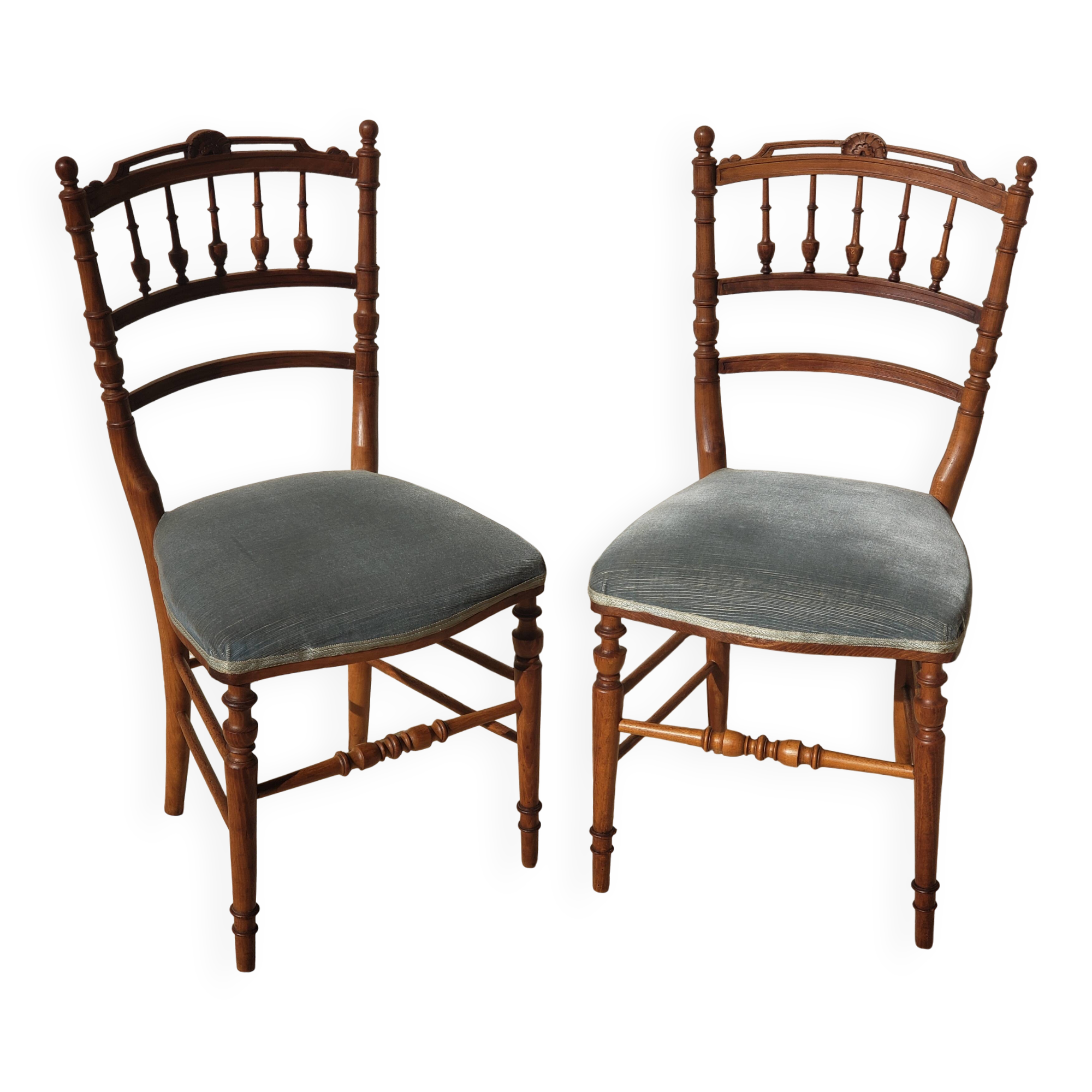 2 chaises anciennes style Napoléon III