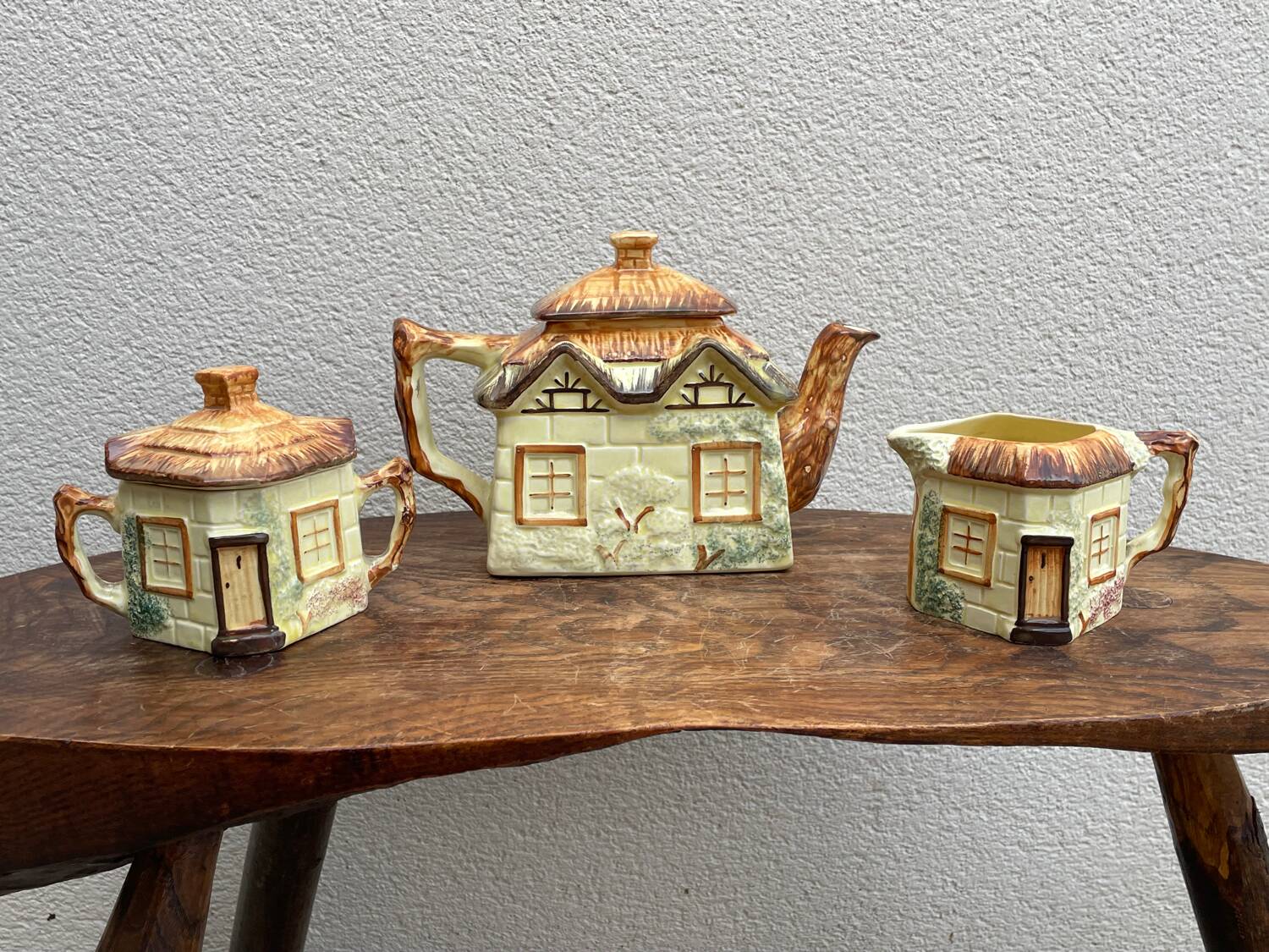 Staffordshire 3 Piece Tea Set