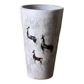 Vase en céramique par Jean Austruy