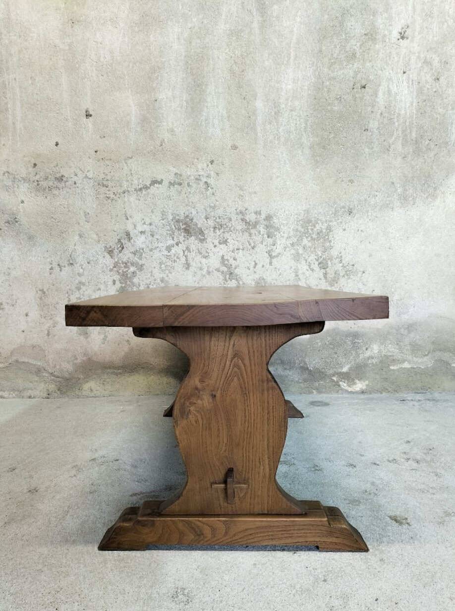 Solid wood coffee table