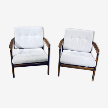 Pair of armchairs designed by Z. B-czyk
