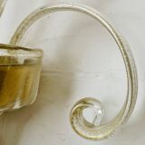 Vintage Murano glass wall lamp