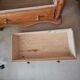 Solid pine chest of drawers