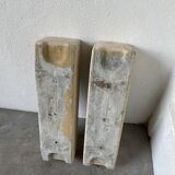 Pair of Modernist Eternity Planters by Willy Guhl