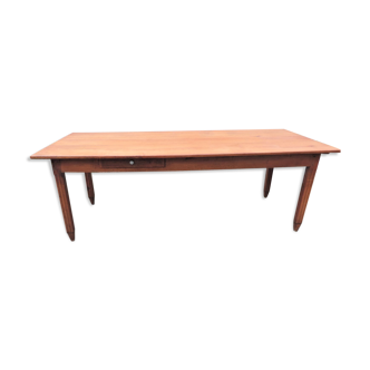 Table de ferme ancienne en merisier