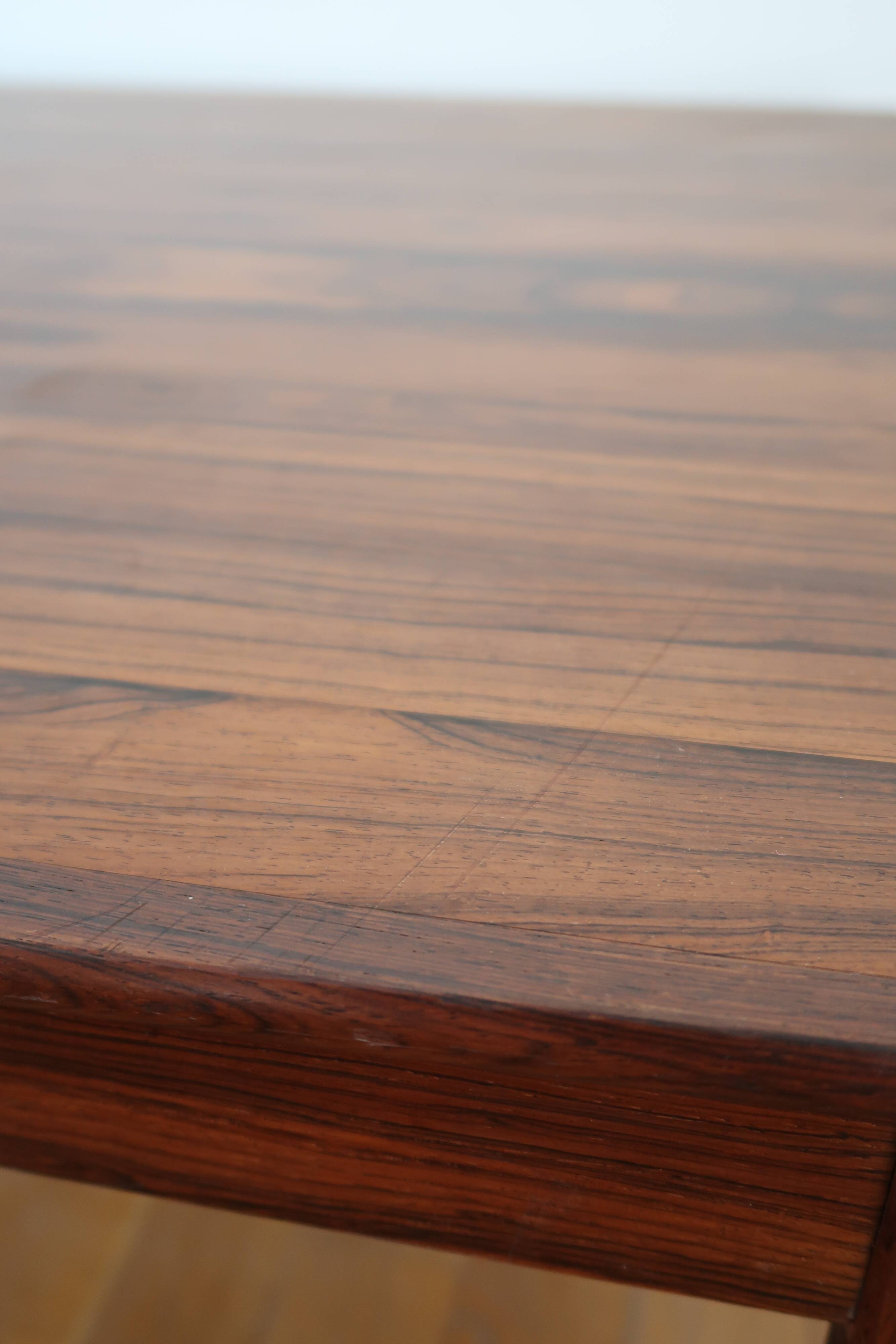 Rosewood coffee table made in Sweden