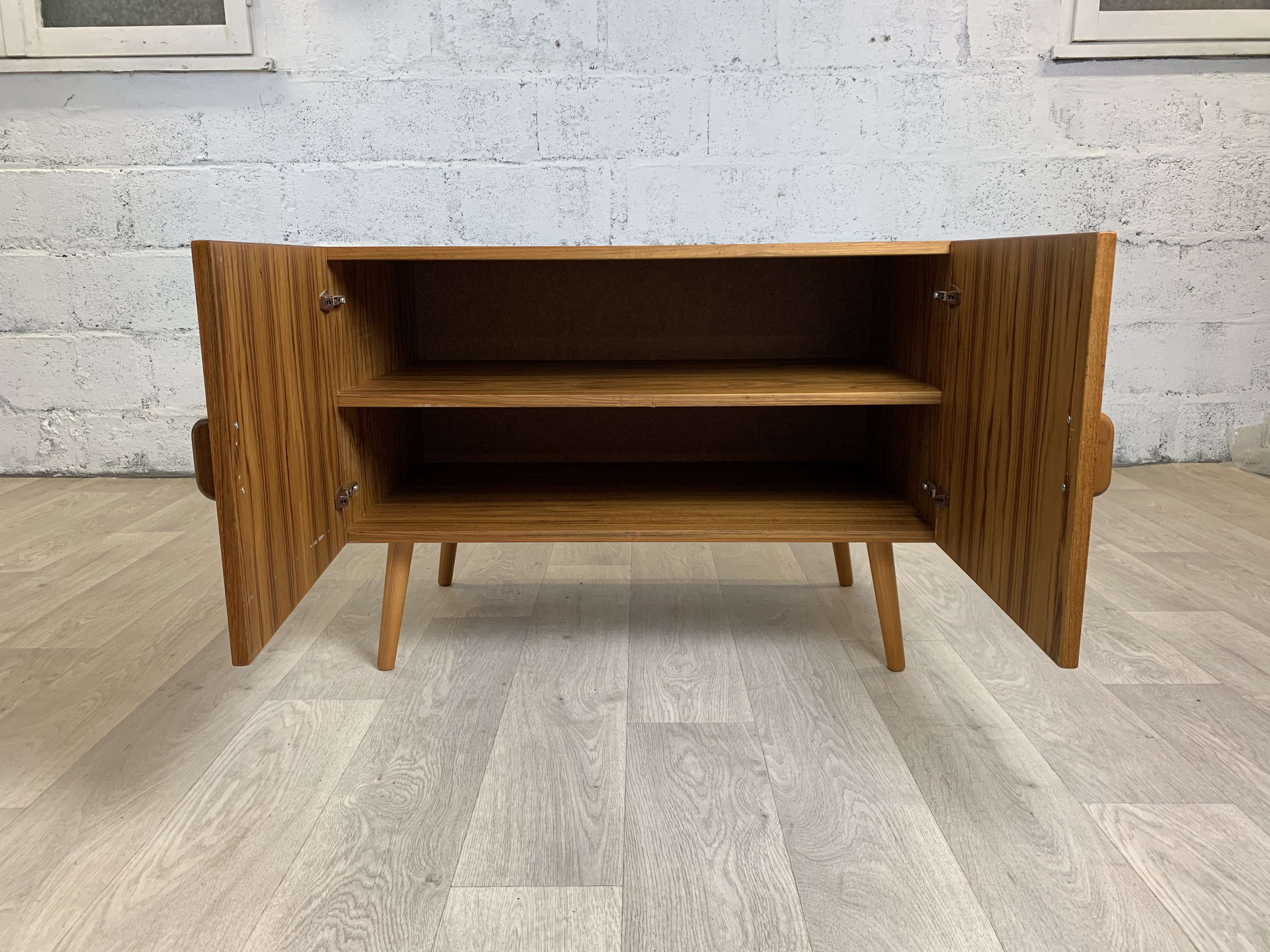 Vintage Scandinavian teak buffet, 60s