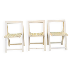 ensemble de 3 chaises - pliantes