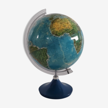 Globe terrestre lumineux des années 70
