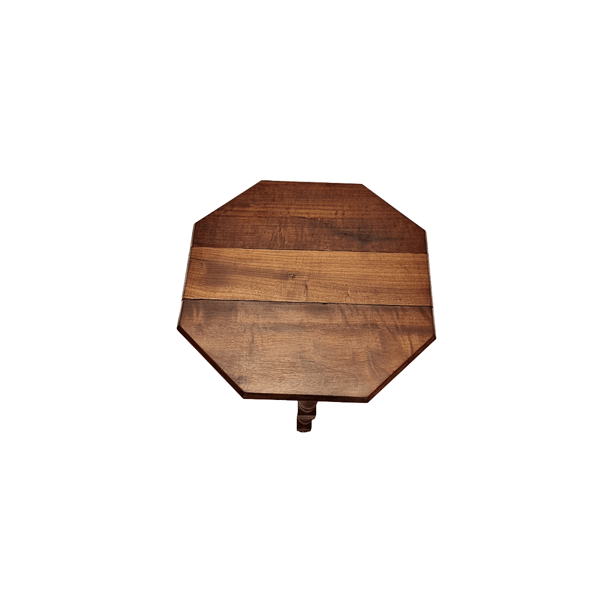 Vintage teak drop-leaf side table