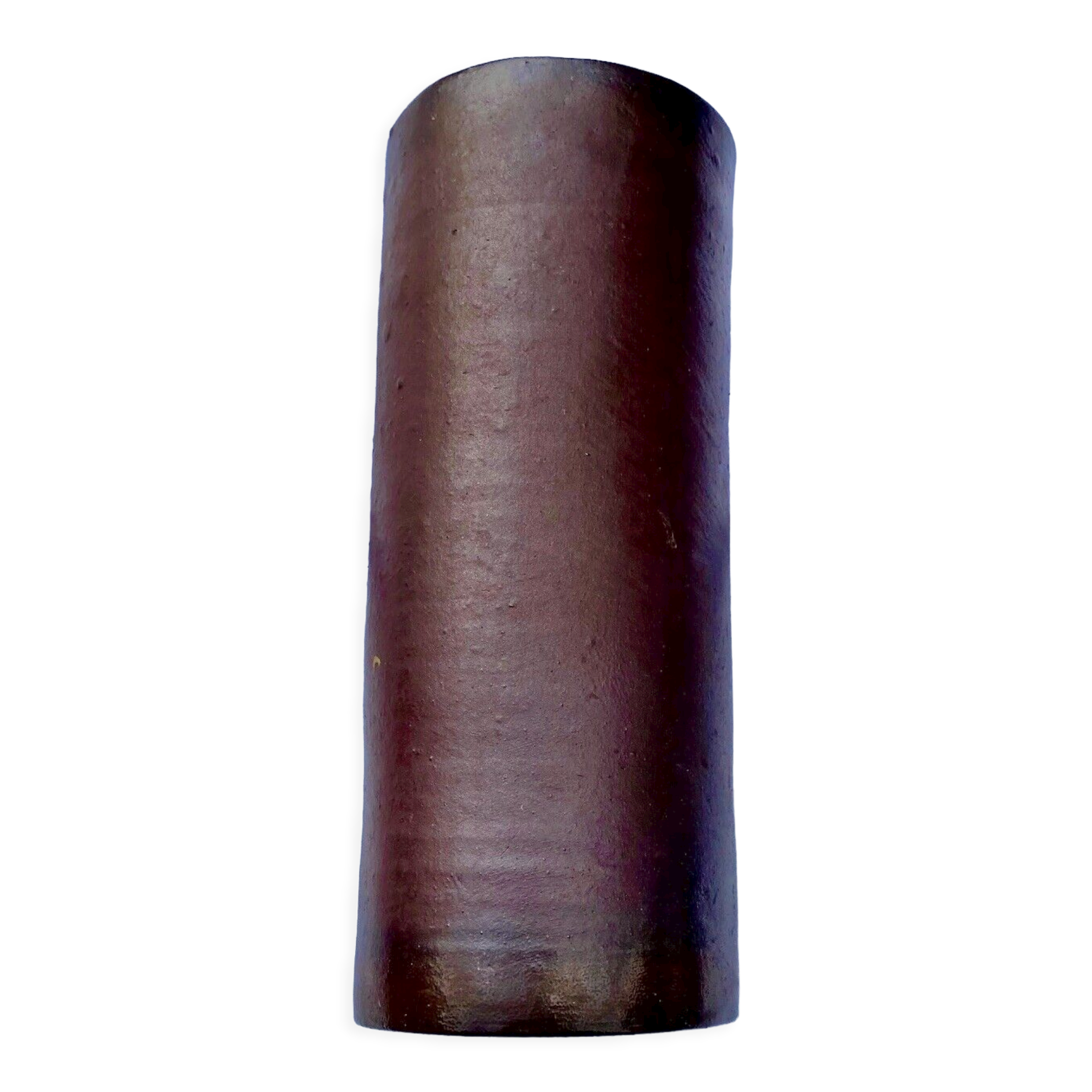 Ceramic roll vase signature to decipher