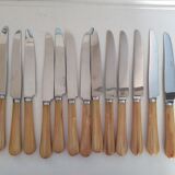 Cutlery set 14 table knives ace of trefle