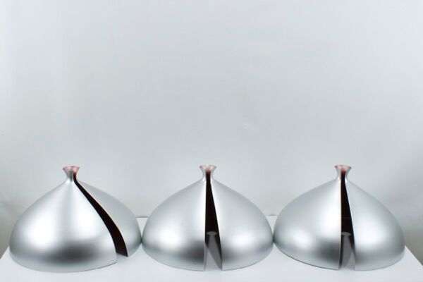 Suspension 1970-1980 vintage, aluminum and red