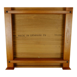 Table basse teck triot Danemark années 1970