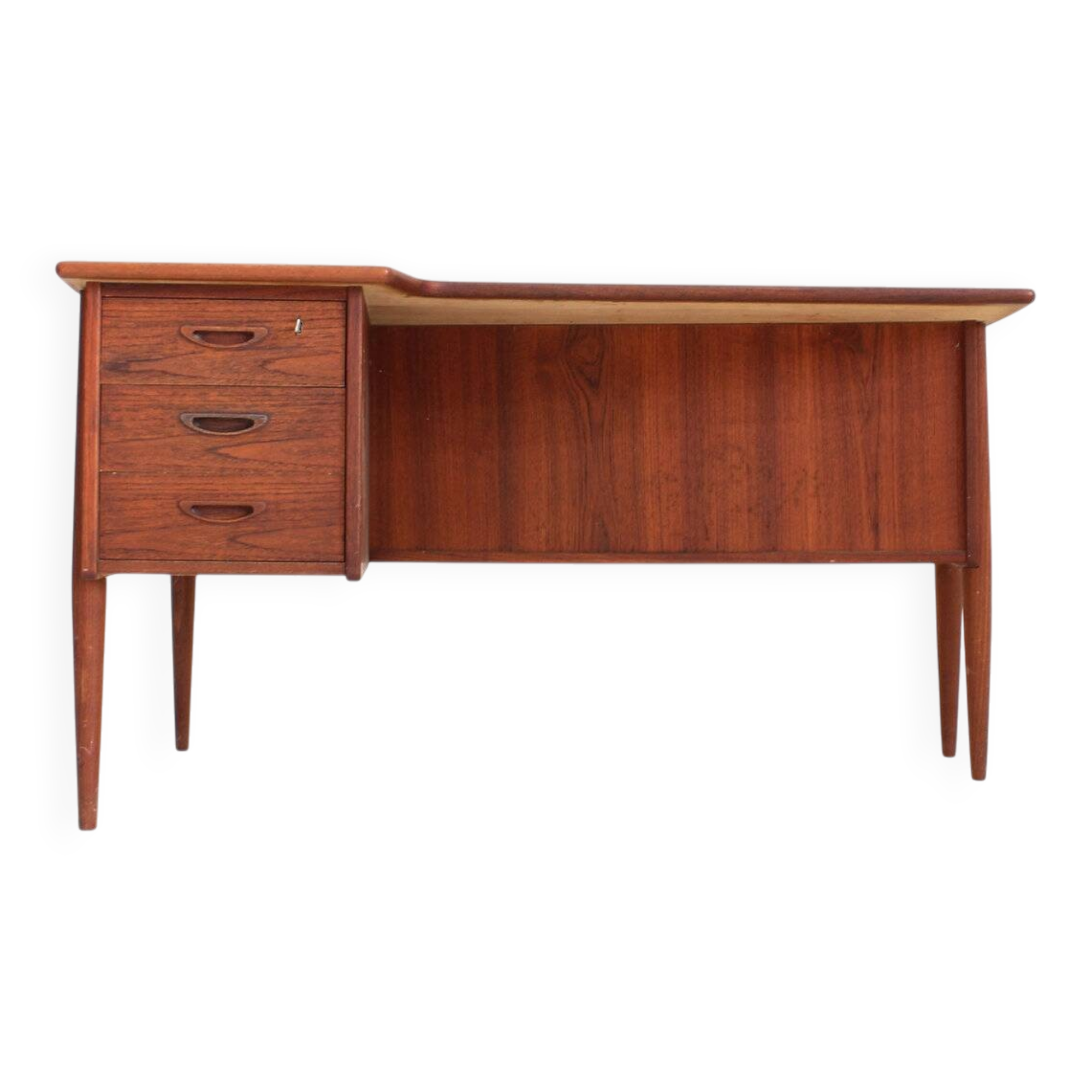 Vintage Danish teak desk 1960s