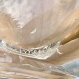 Crystal lamp foot signed Schneider France 2,618 Kg - for 38 cm high