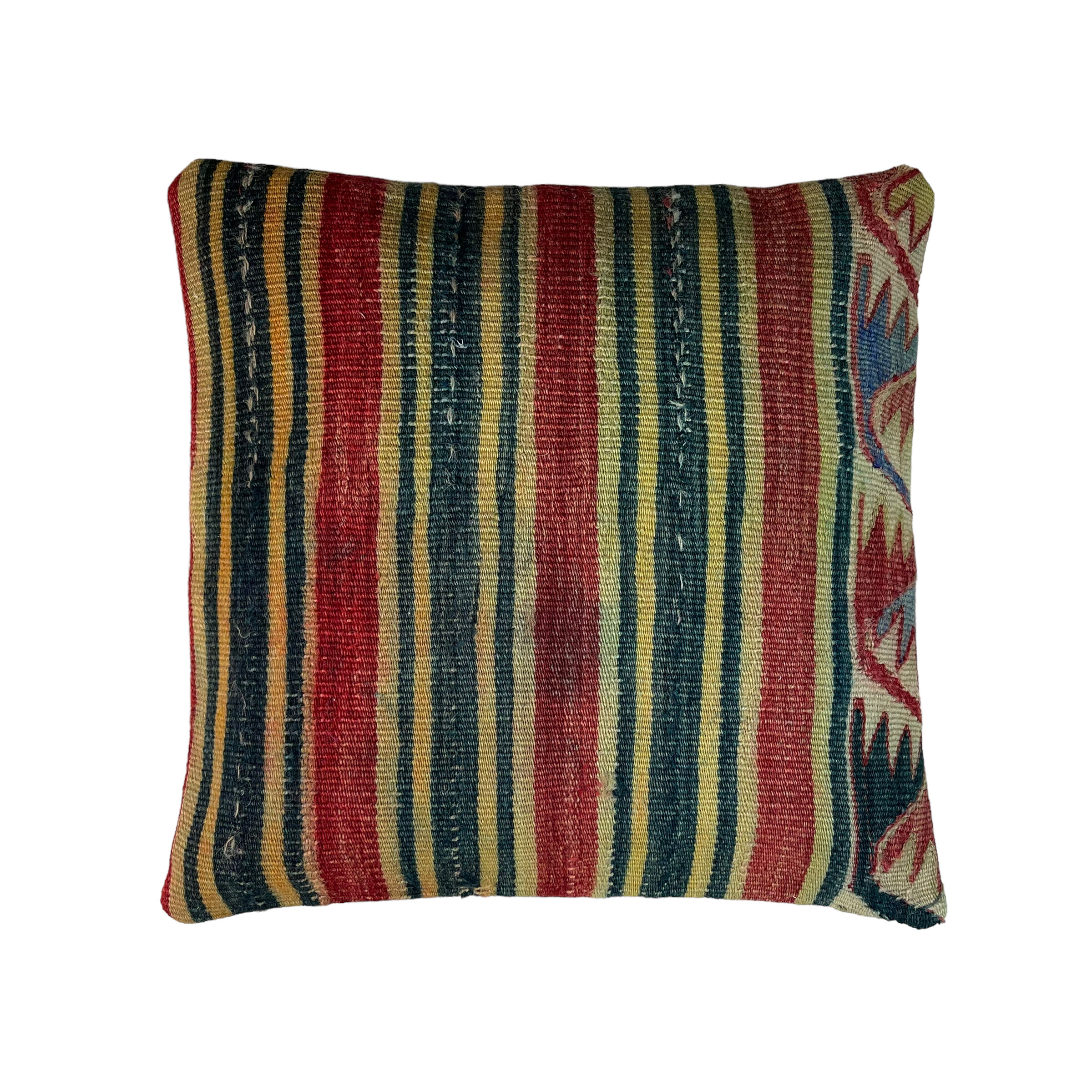 Housse de coussin kilim turc vintage 40 x 40 cm