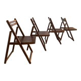 4 folding chairs 1960