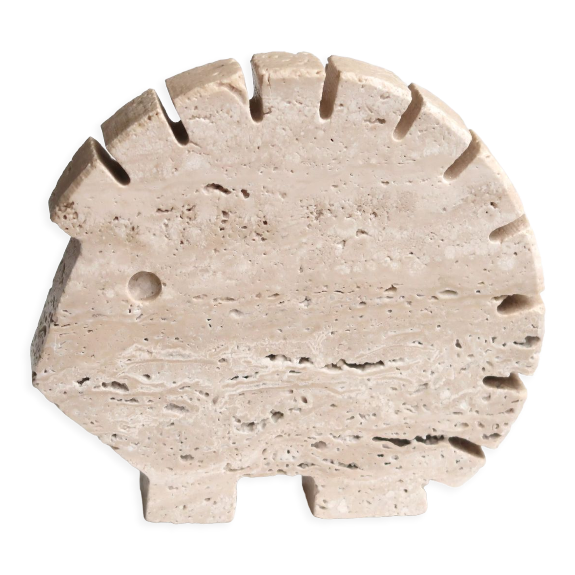 Travertine hedgehog Fratelli Mannelli, 70s