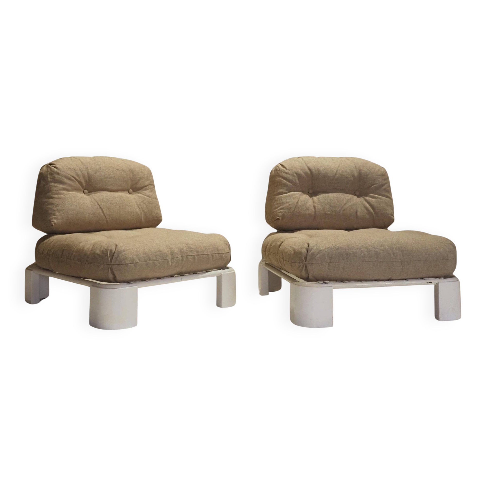 Pair of lounge chairs 'Klacken' by Carl-Henrik Spak