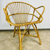 Rattan armchair