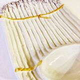 Pair of asparagus plates
