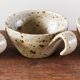 Set of 4 pyrite stoneware mugs