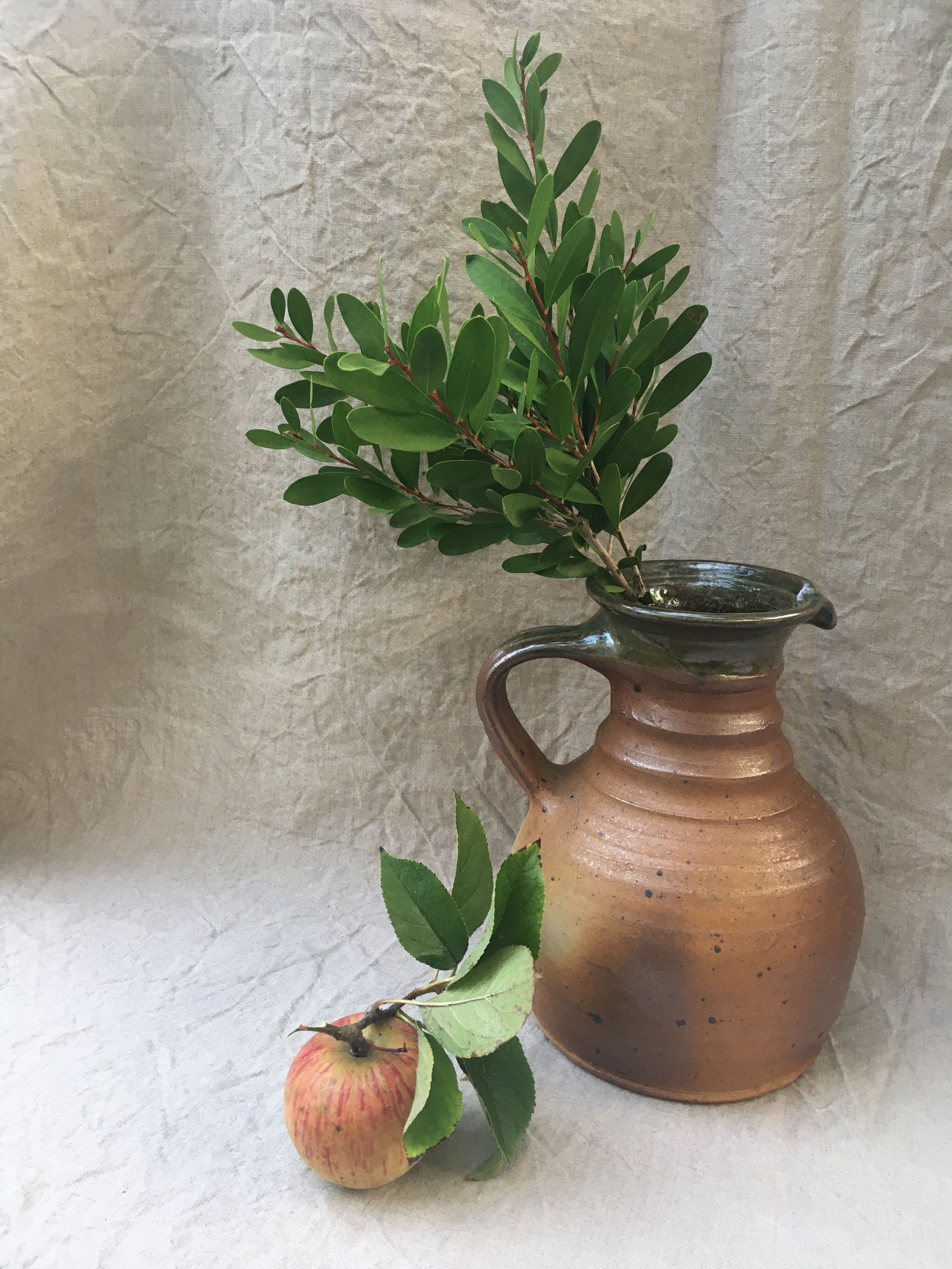 Stoneware pitcher Pierre Digan La Borne 60'S