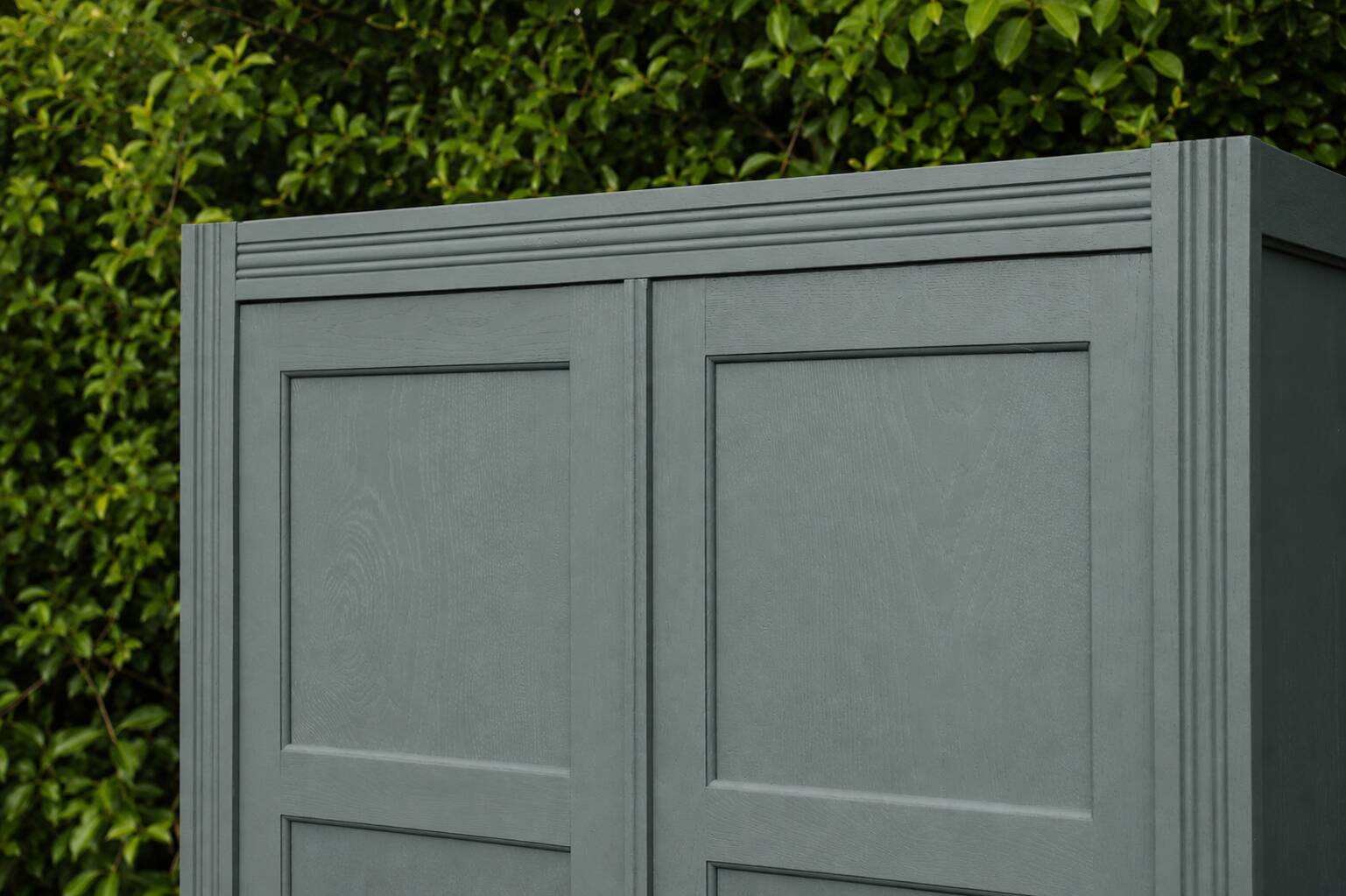 Renovated parisian wardrobe – kaki 4murs – antique wardrobe – country style