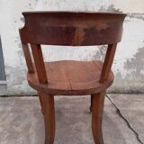 Louis Philippe oak desk chair 1900