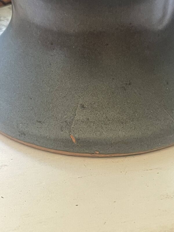 Lampe amphore Vallauris en céramique vintage