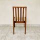chaise scandinave en palissandre 1960