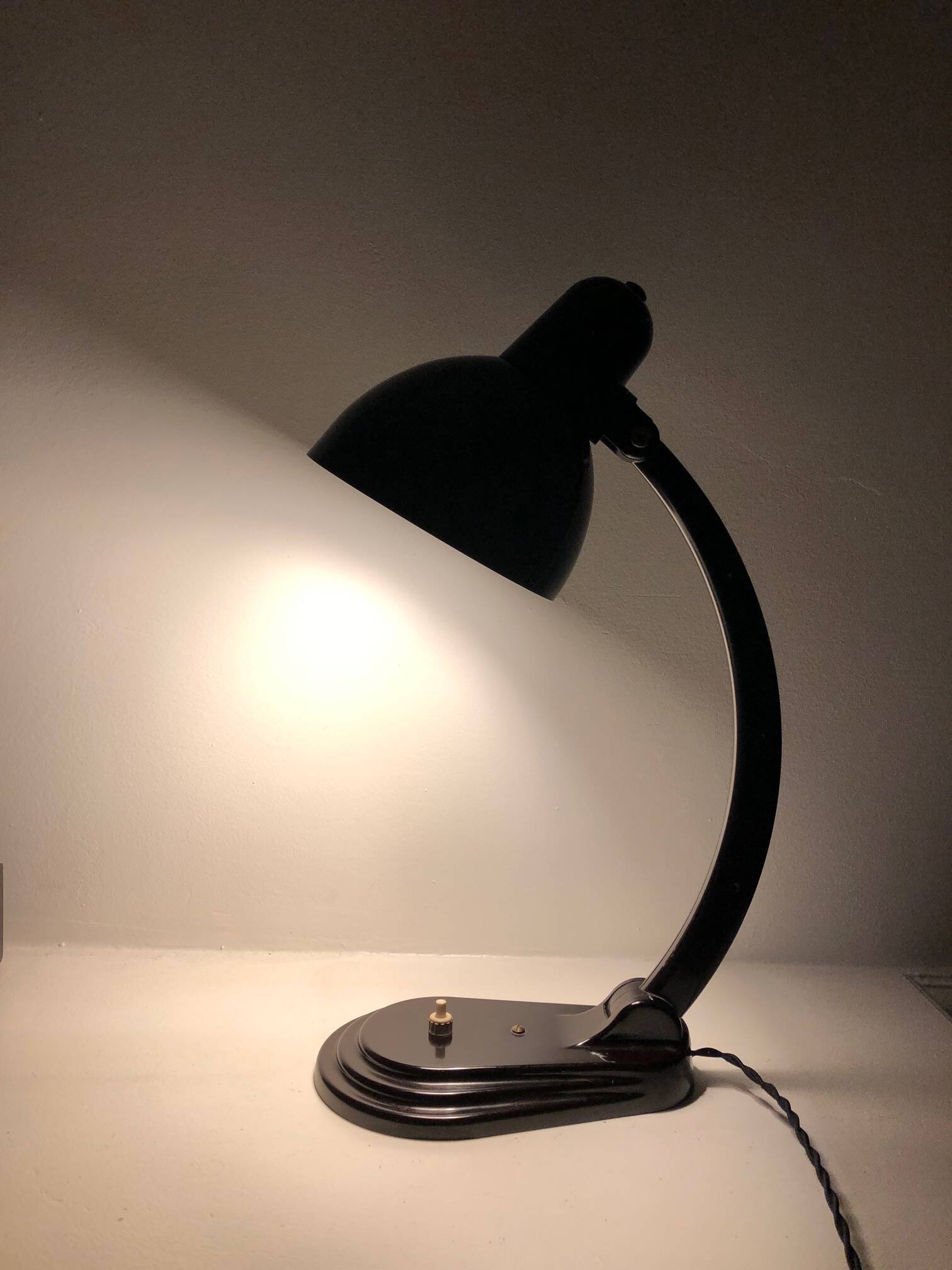 Art deco bakelite lamp - bauhaus