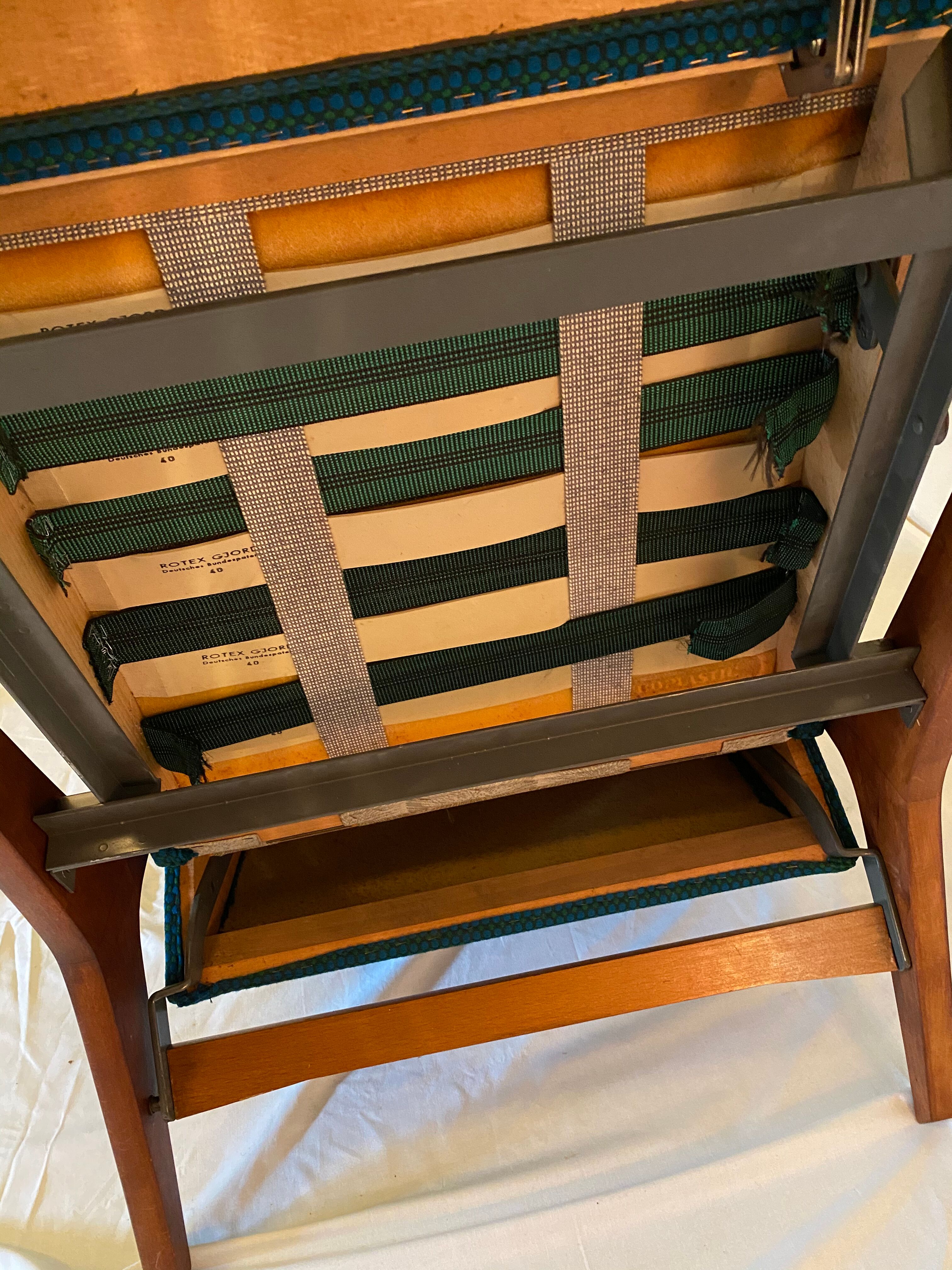 Swedish wingback lounge chair