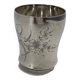 Silver timpani hallmarks Minerva goldsmith RB engraving floral decoration 40 grams
