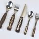 Unused Boxed Amboss 1050 Flatware, 32 Pieces / 6 Persons, Austria, 1950s