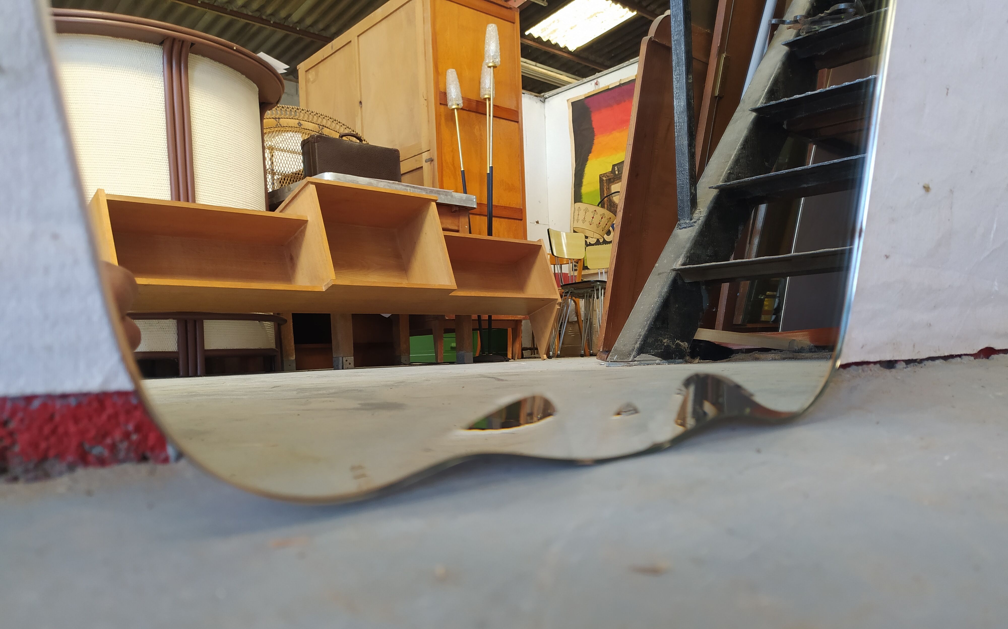 Baroque mirror 71x51cm