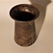 Sandstone vase 70s height 18.5 cm