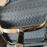 Charles Eames Office Chair VITRA Blue Fabric/Aluminium