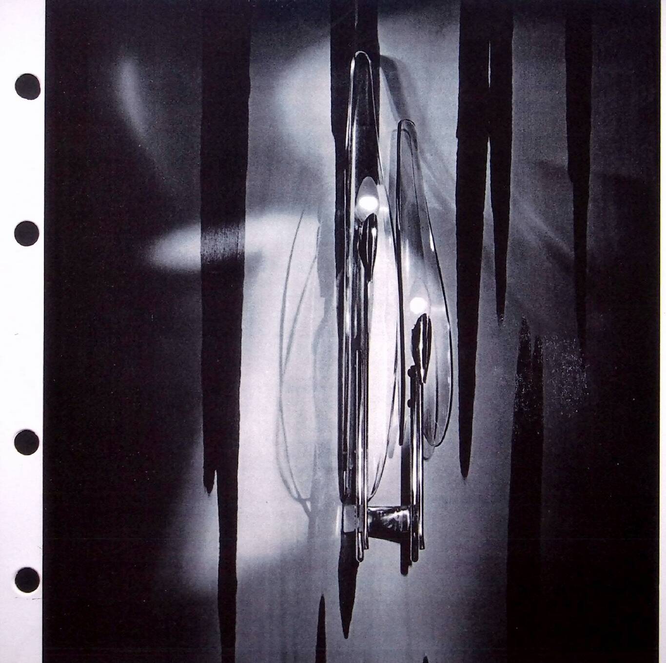 Wall lamp mod. 1461 by Max Ingrand, Fontana Arte, 1960s