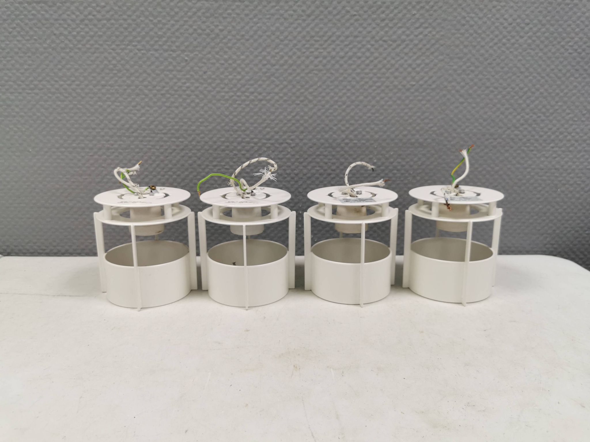 Four Magazine Spots/Lamps, by Vilhelm Wohlert for Louis Poulsen 70s Denmark