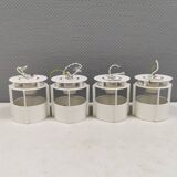 Four Magazine Spots/Lamps, by Vilhelm Wohlert for Louis Poulsen 70s Denmark